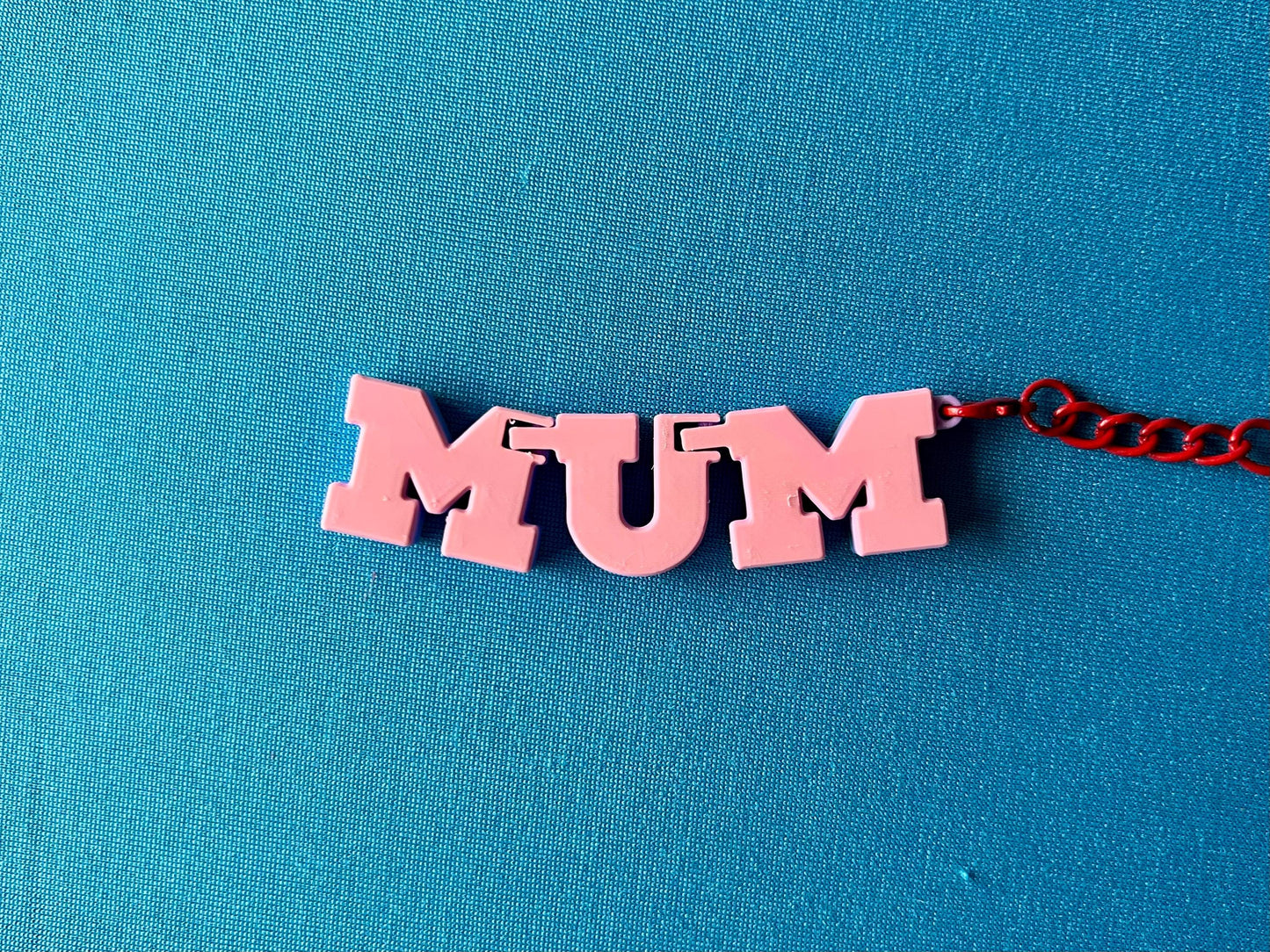 Flexi MUM Letters Keyring